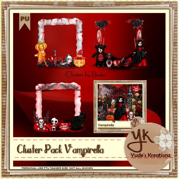Cluster Pack Vampirella - Click Image to Close